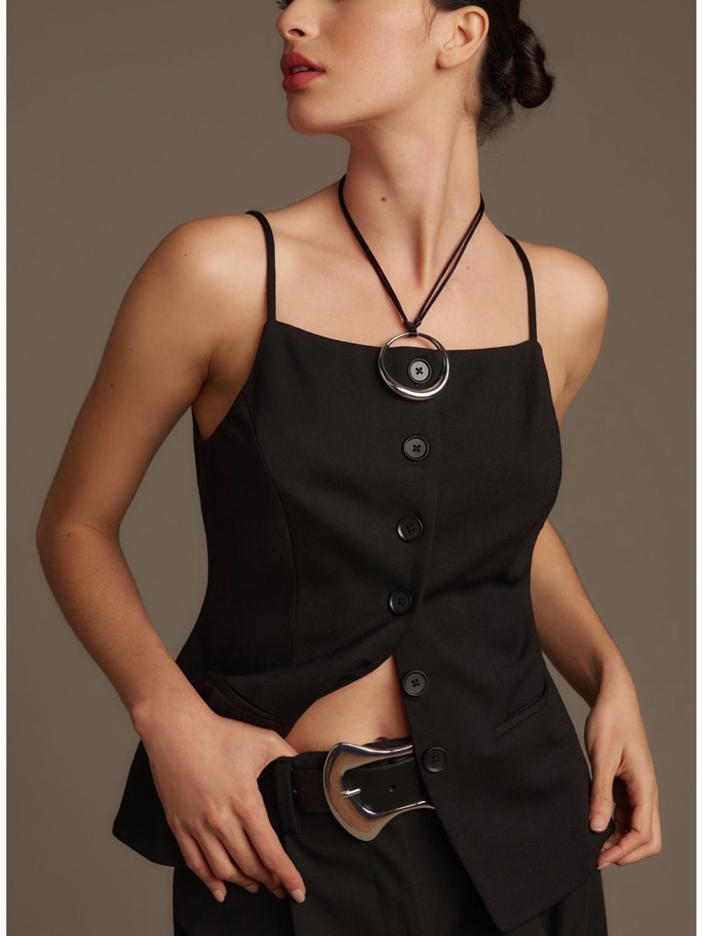 Sunday in Brooklyn Ponte Apron Vest